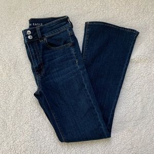 American Eagle Hi-rise Flare Jeans